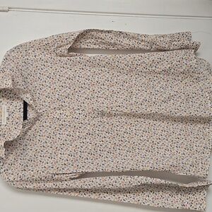 ANN MASHBURN Button Down Shirt Sz M